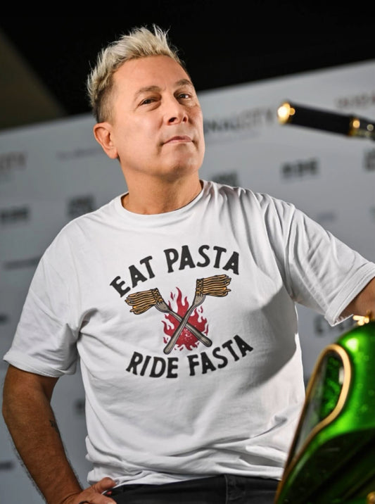 Eat Pasta Ride Fasta T