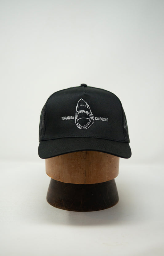 Topanga Shark Trucker Hat