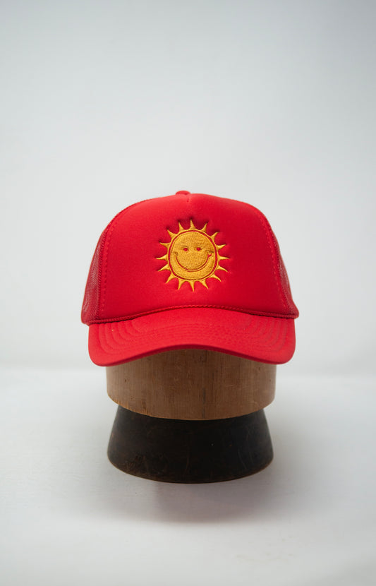 Smiley Sun Trucker Hat